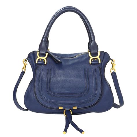 chloe marcie navy blue|chloe marcie purses.